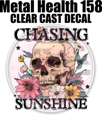 Mental Health 158 - Clear Cast Decal-627