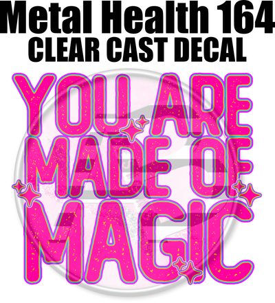 Mental Health 164 - Clear Cast Decal-633