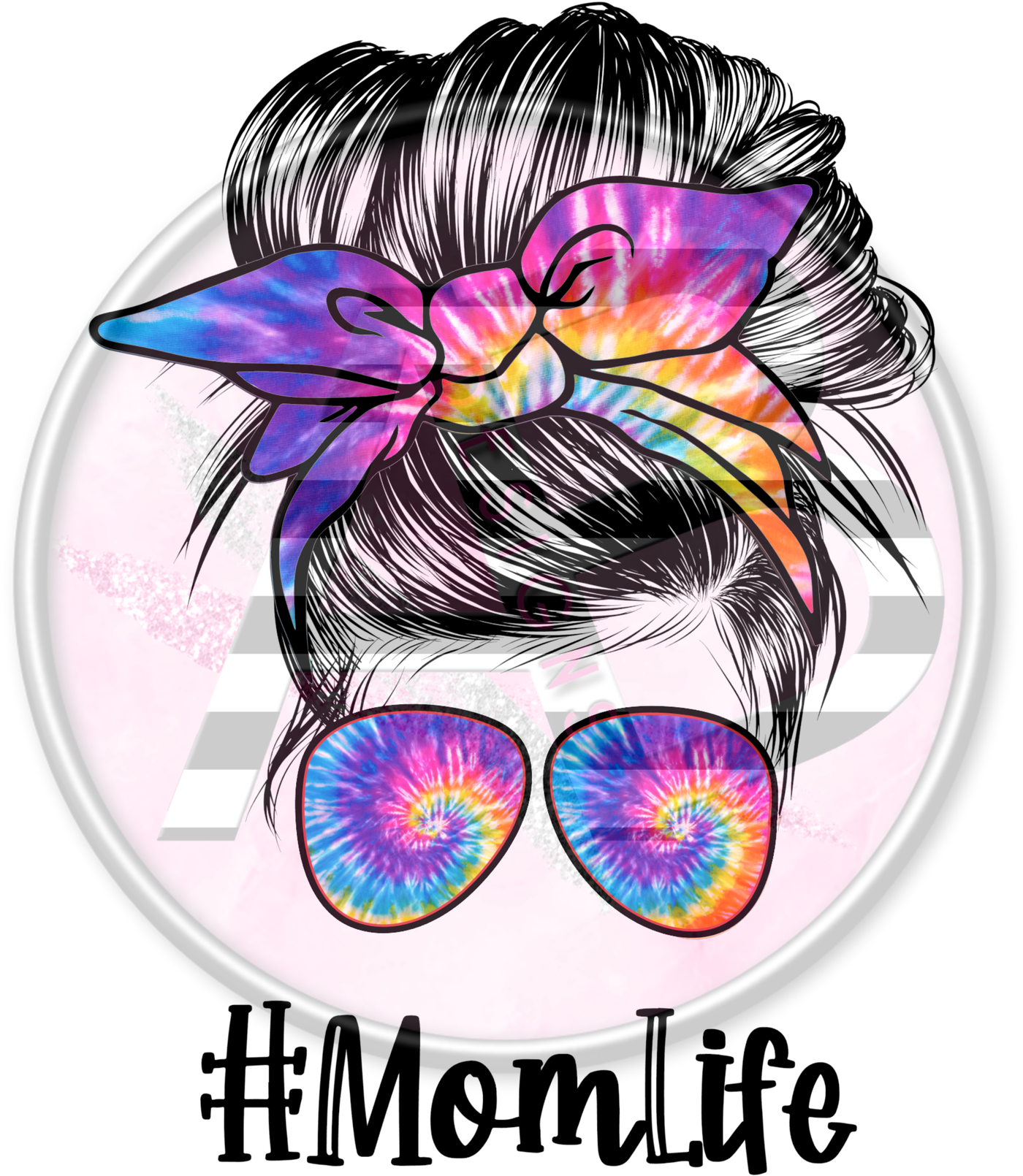 DTF Heat Transfer - Mom Life 03