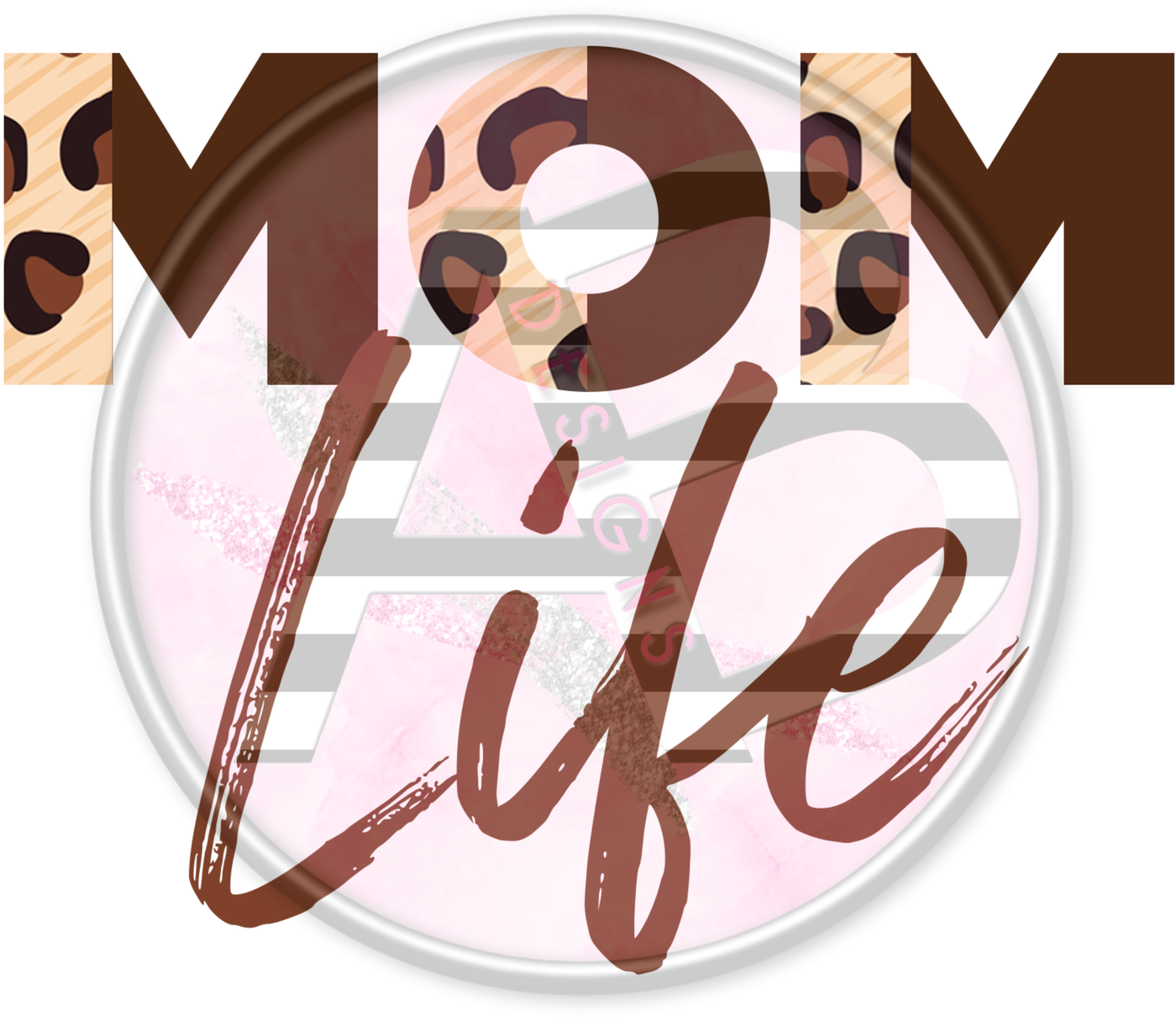 DTF Heat Transfer - Mom Life 09