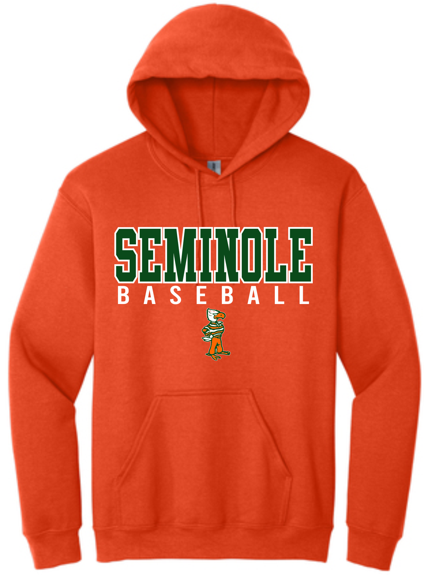 SHS Baseball Hoodie - 18500 Gildan® - Heavy Blend™ Hooded Sweatshirt