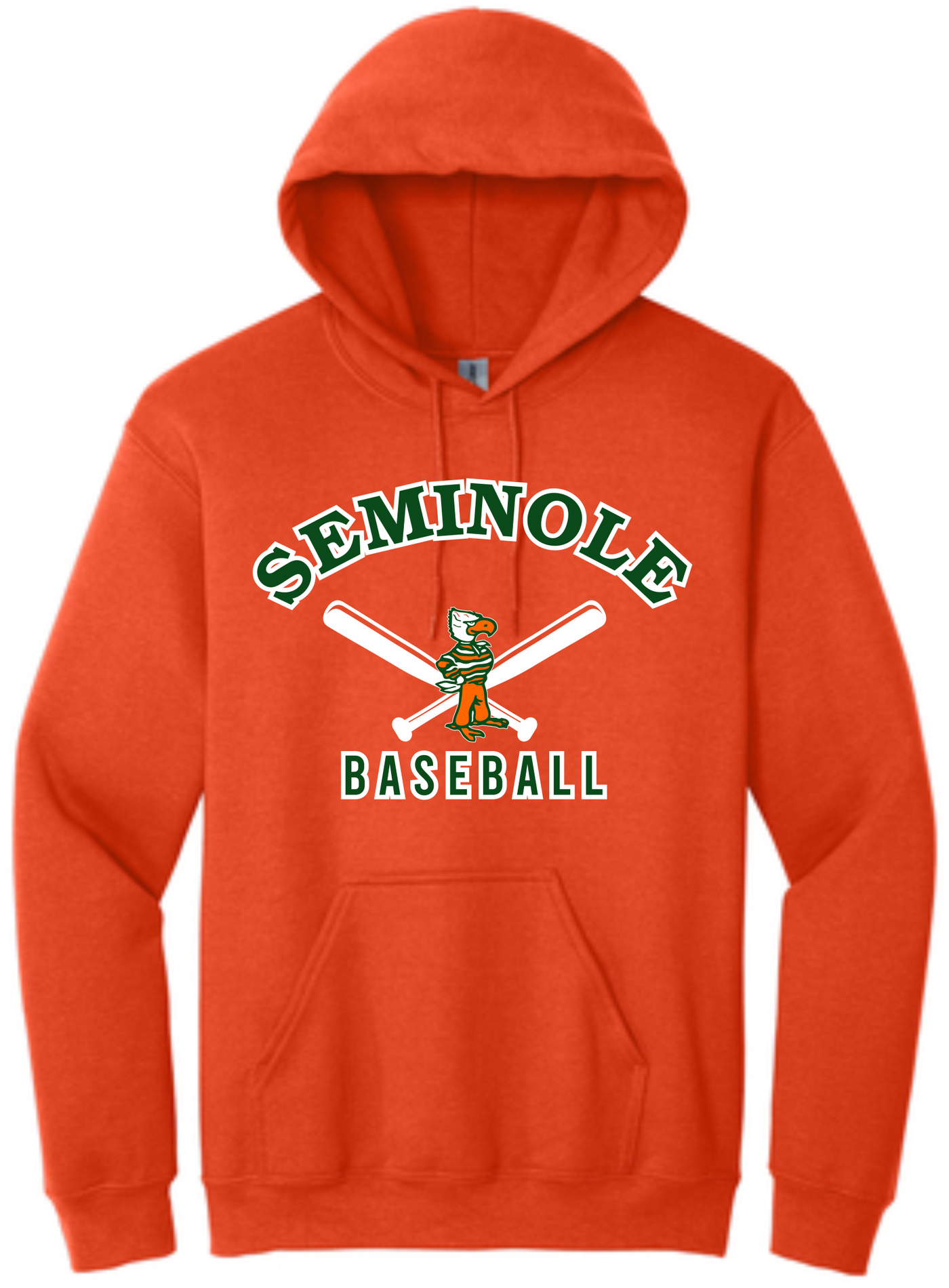 SHS Baseball Hoodie - 18500 Gildan® - Heavy Blend™ Hooded Sweatshirt