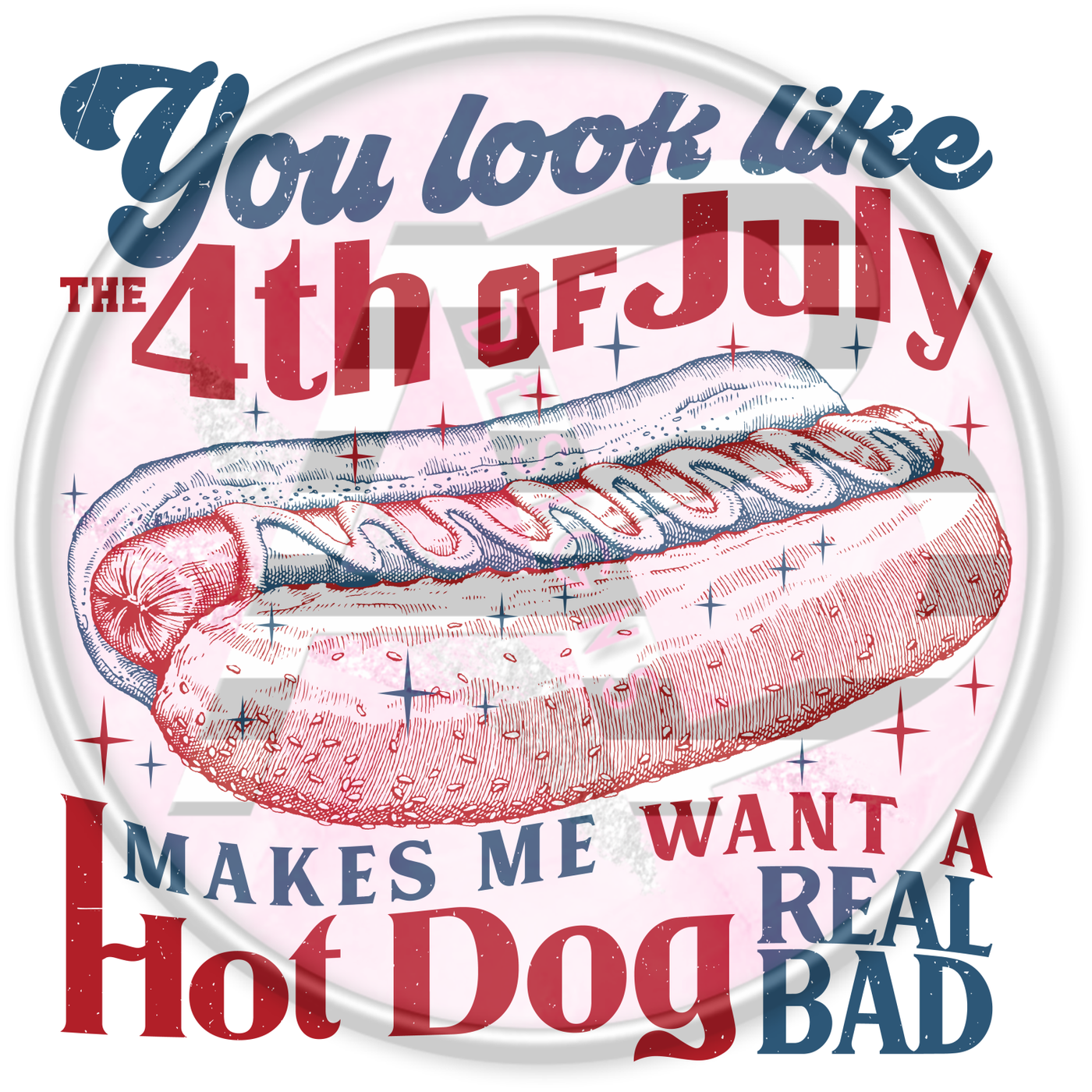 DTF Heat Transfer - Patriotic 65