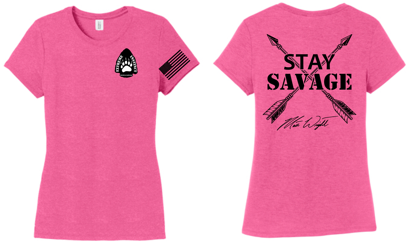 SAVAGE Signature T-Shirt (Ladies Cut)