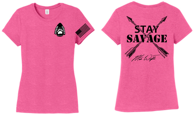 SAVAGE Signature T-Shirt (Ladies Cut)