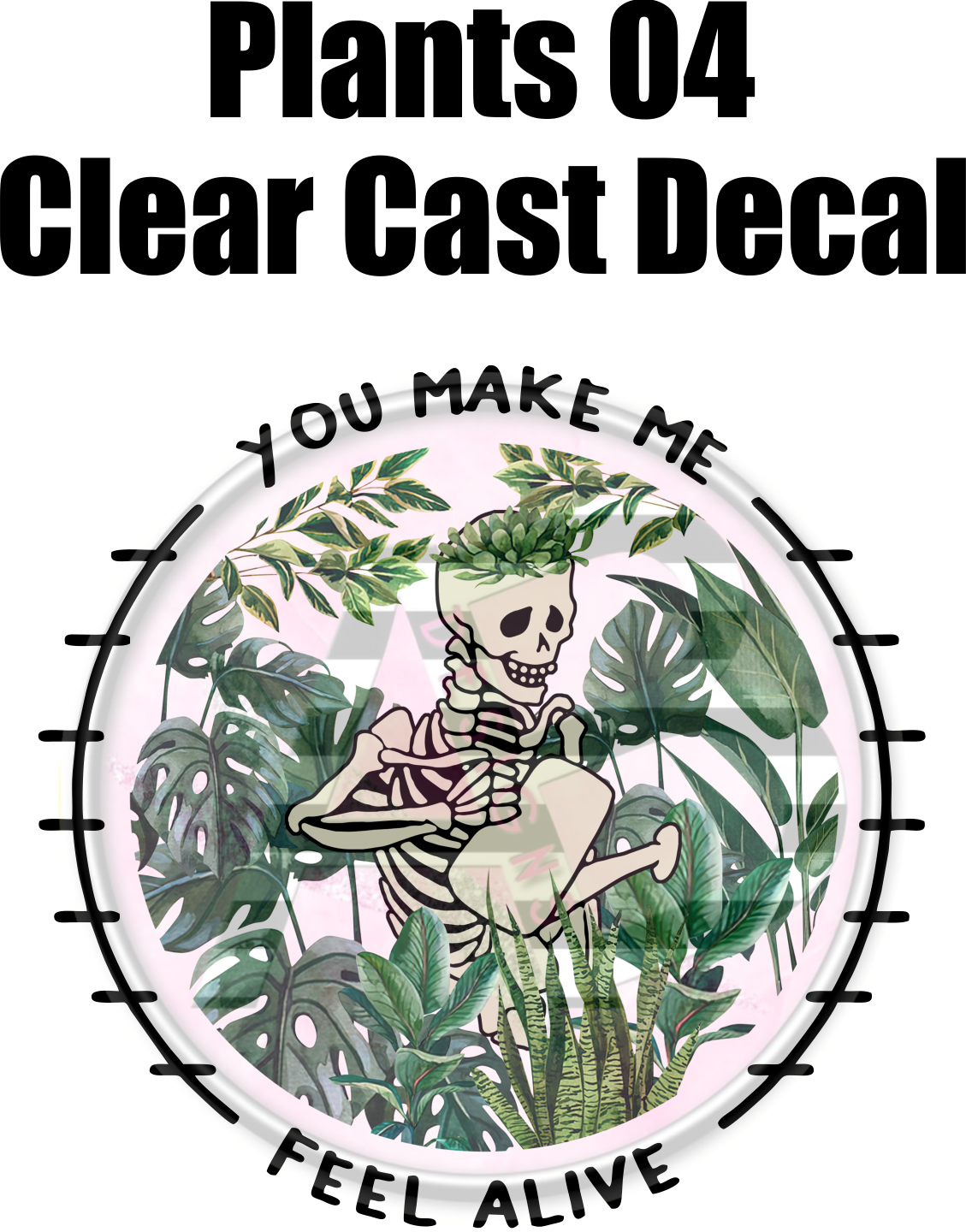 Plants 04 - Clear Cast Decal - 121