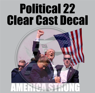 Political 22 - Clear Cast Decal-679