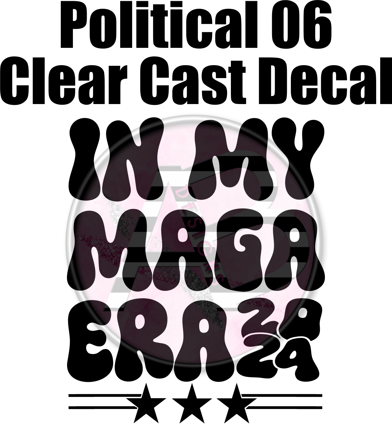 Political 06 - Clear Cast Decal-663