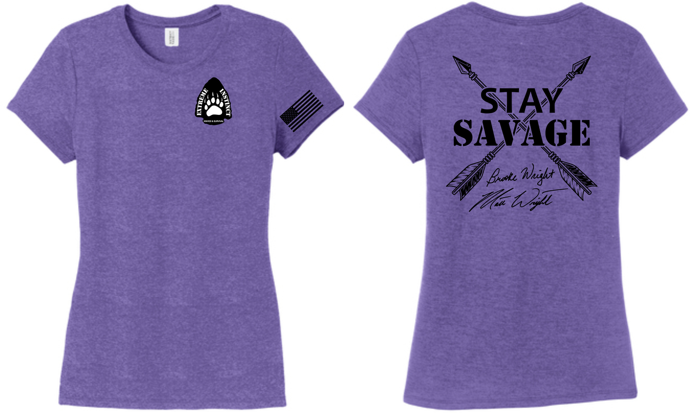 SAVAGE Signature T-Shirt (Ladies Cut)