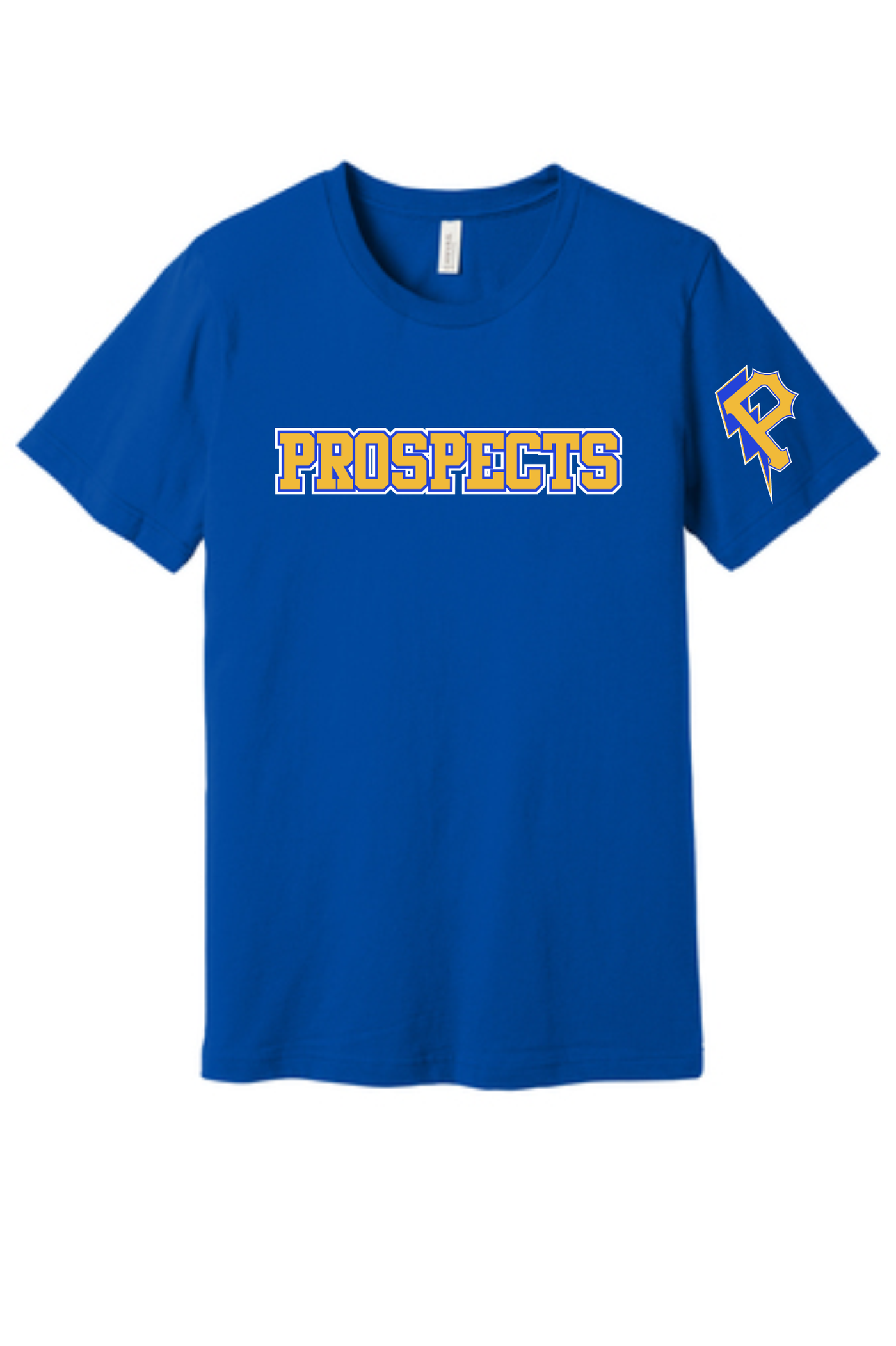 Prospects Baseball Cotton Shirt - BC3001  BELLA+CANVAS ® Unisex Jersey Short Sleeve Tee