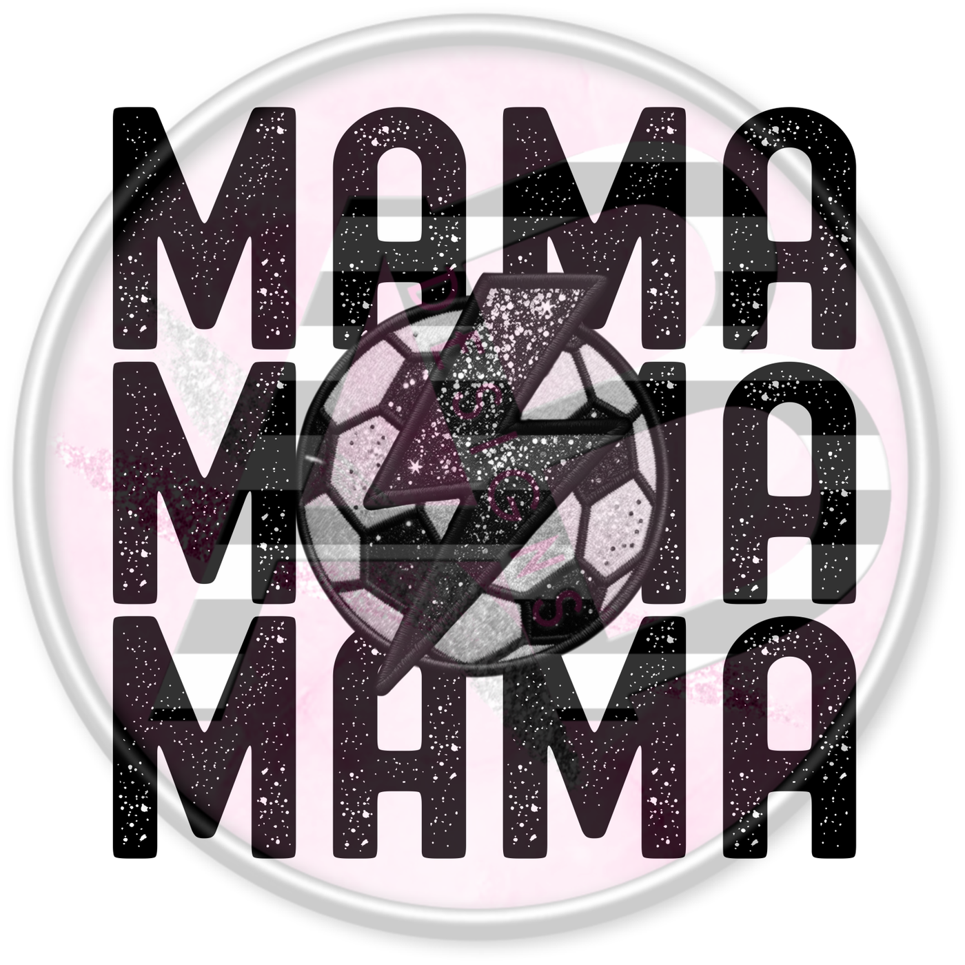 DTF Heat Transfer - Soccer Mama 01