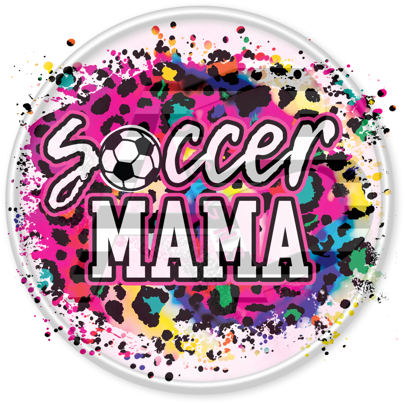 DTF Heat Transfer - Soccer Mama 03