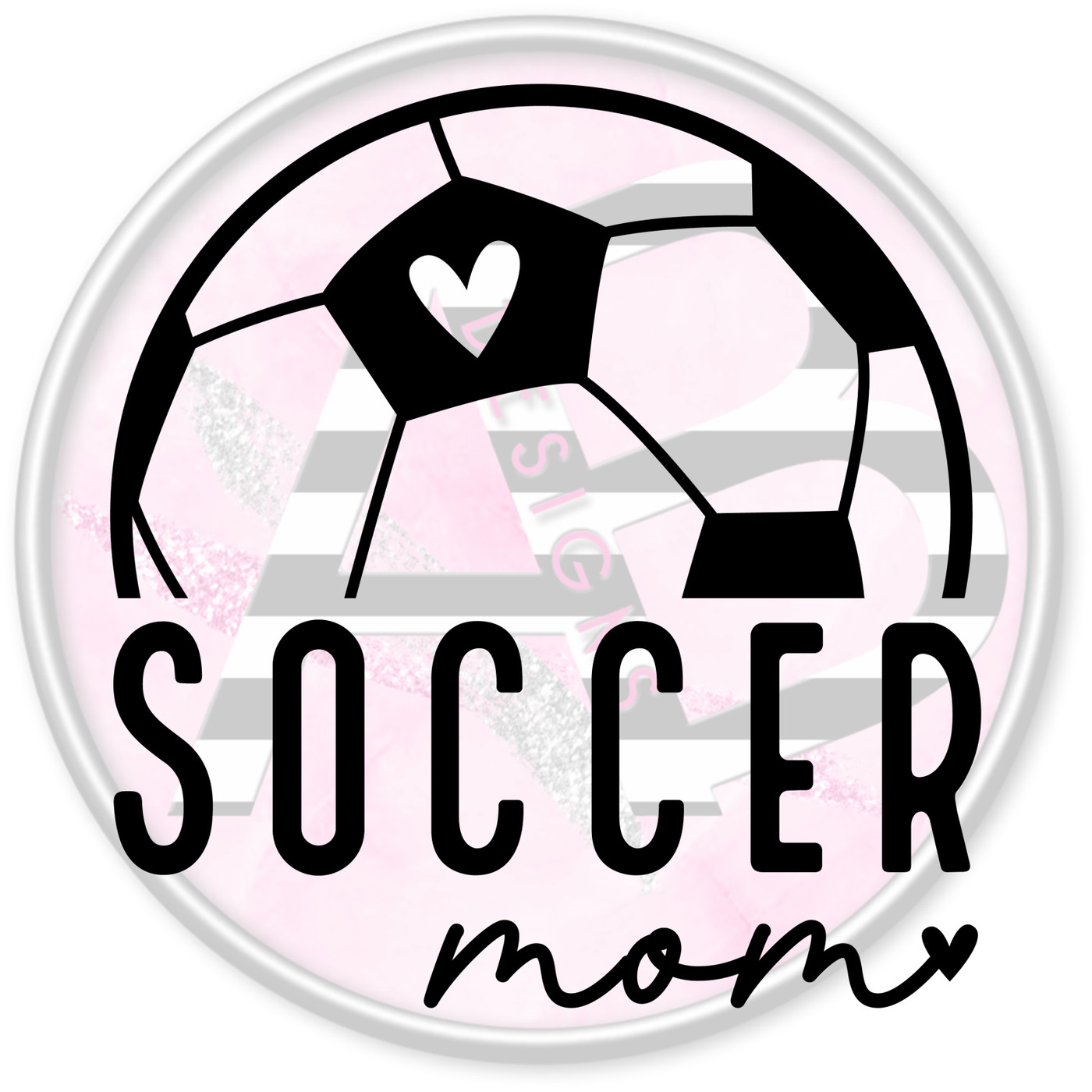 DTF Heat Transfer - Soccer Mom 04