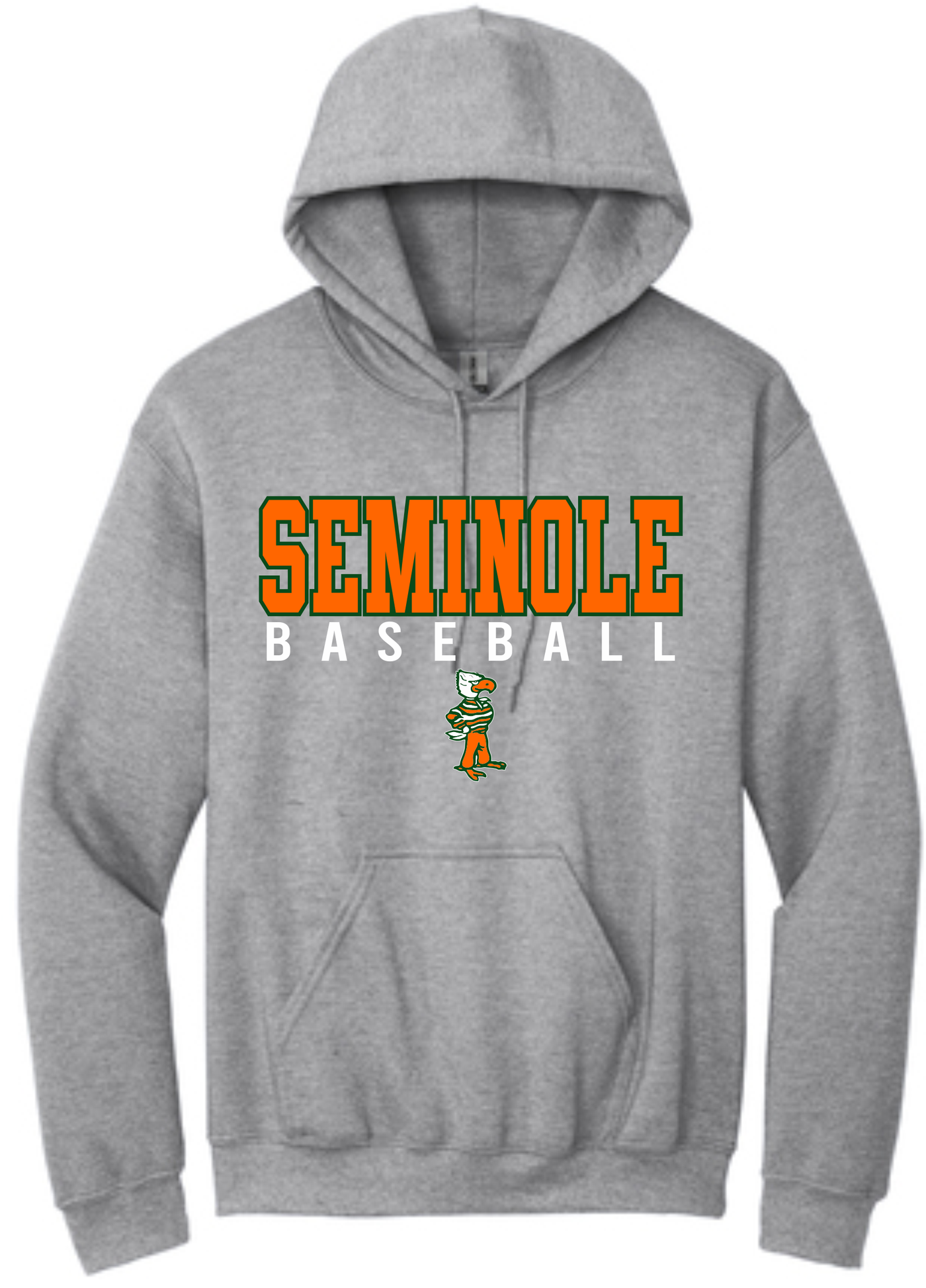 SHS Baseball Hoodie - 18500 Gildan® - Heavy Blend™ Hooded Sweatshirt