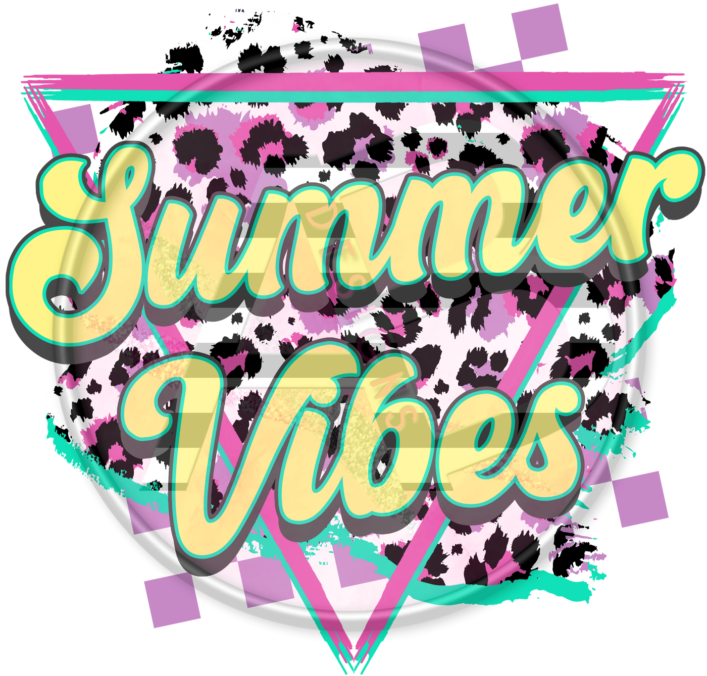 DTF Heat Transfer - Summer Vibes 02