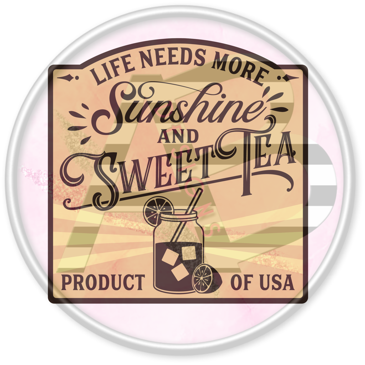 DTF Heat Transfer - Sweet Tea 01