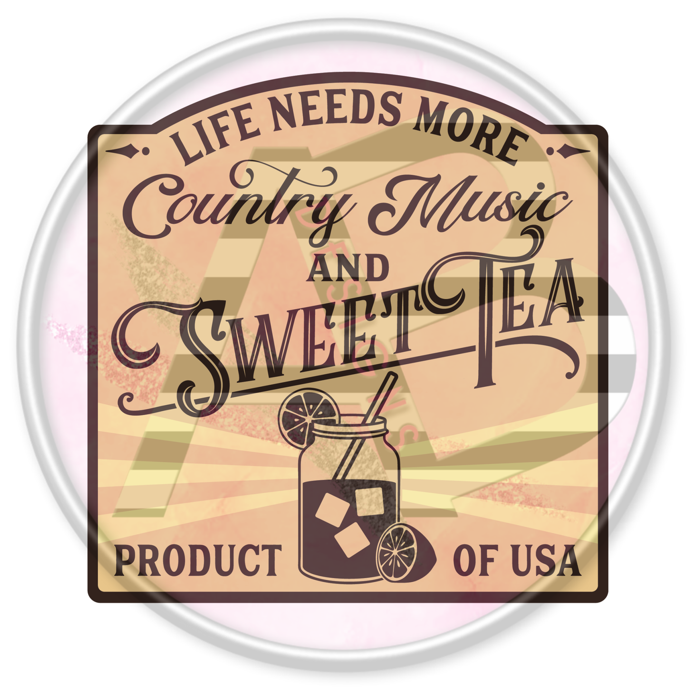 DTF Heat Transfer - Sweet Tea 02