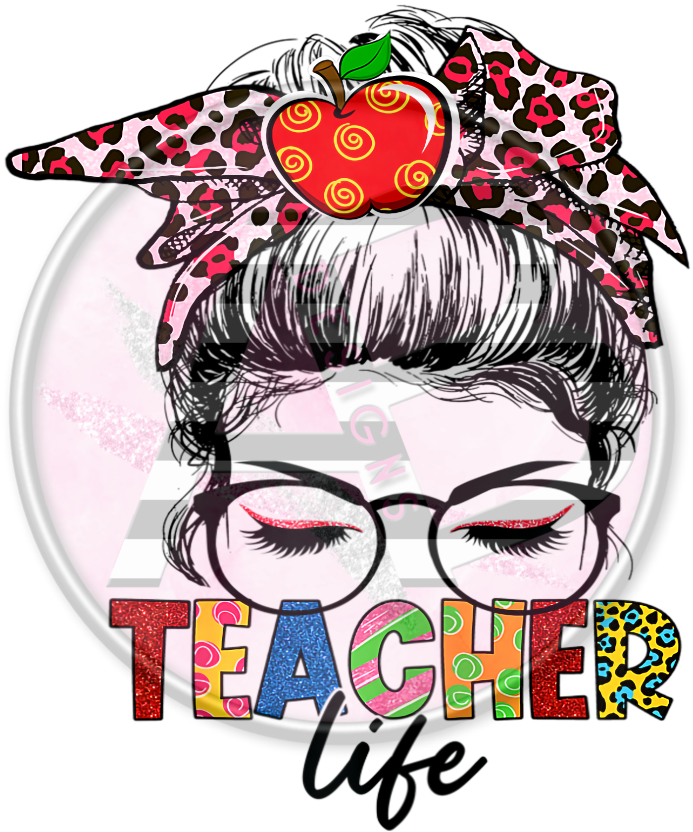 DTF Heat Transfer - Teacher 11