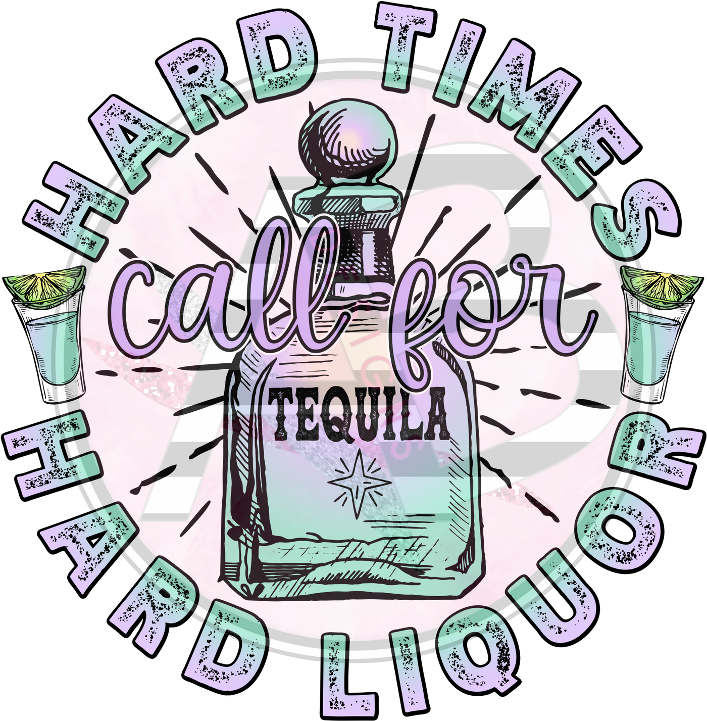 DTF Heat Transfer - Tequila 04