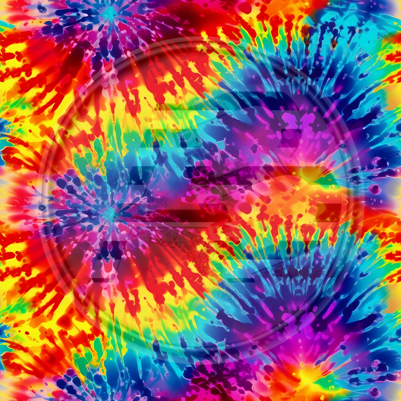 Adhesive Patterned Vinyl - Tie Dye 06