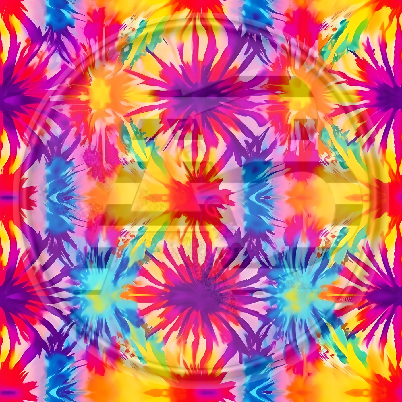 Adhesive Patterned Vinyl - Tie Dye 08