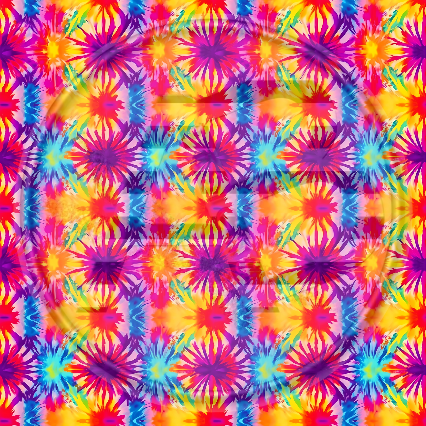 Adhesive Patterned Vinyl - Tie Dye 08 Smaller