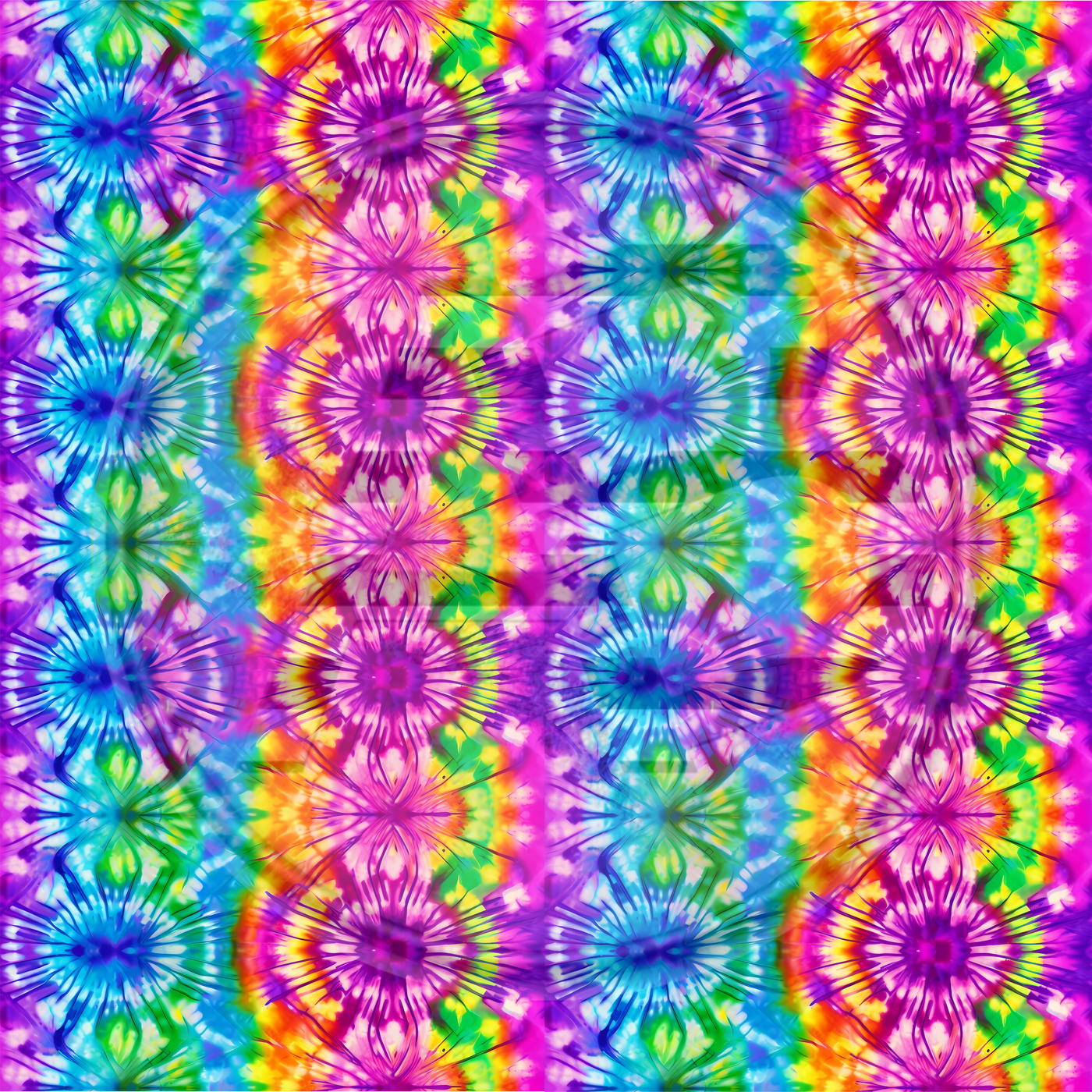 Adhesive Patterned Vinyl - Tie Dye 18 Smaller