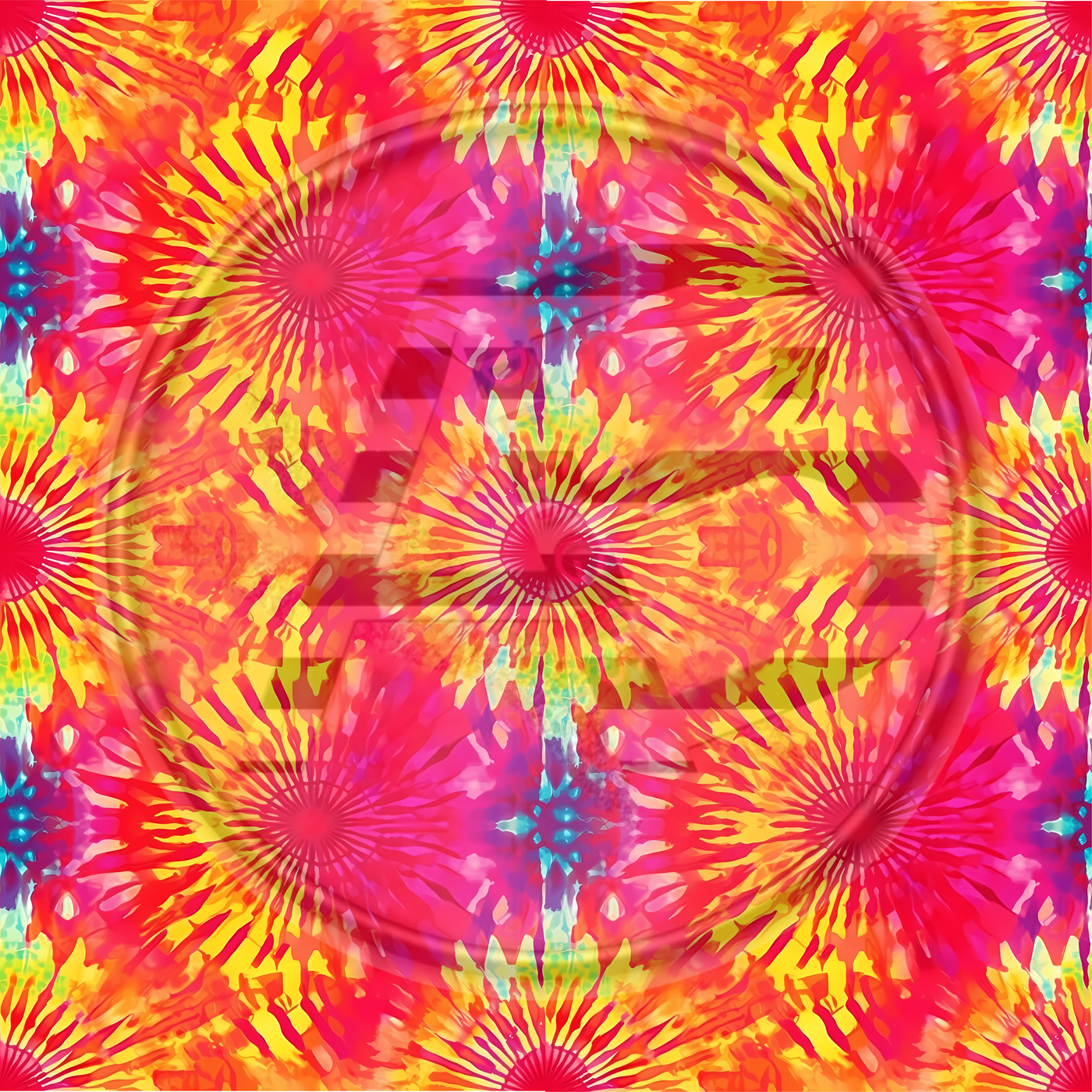 Adhesive Patterned Vinyl - Tie Dye 22 Smaller