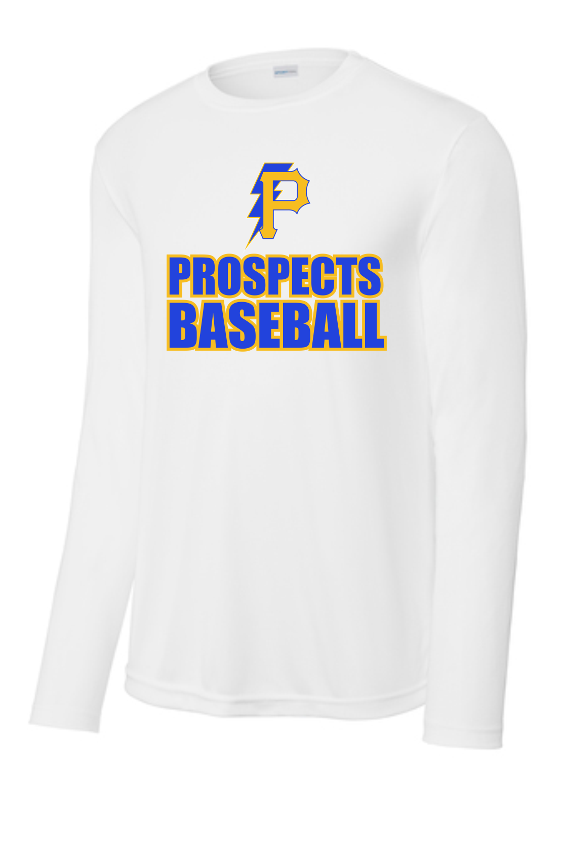 Prospects Baseball DriFit Shirt Long Sleeve - ST350LS Sport-Tek® PosiCharge® Competitor™ Tee (Copy)