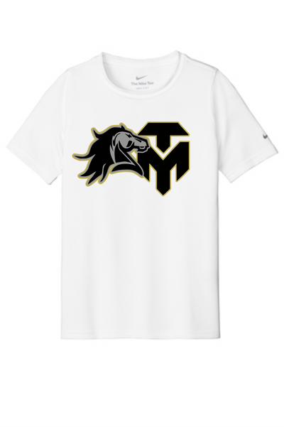 Trinity Mustangs - NKDX8787 Nike Youth Swoosh Sleeve rLegend Tee