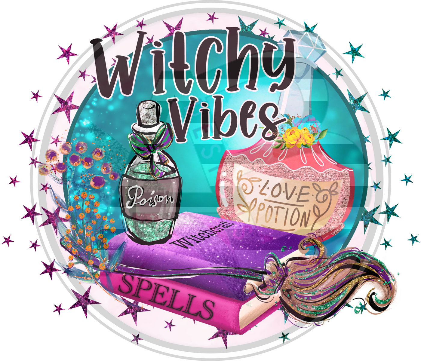 DTF Heat Transfer - Witchy 222