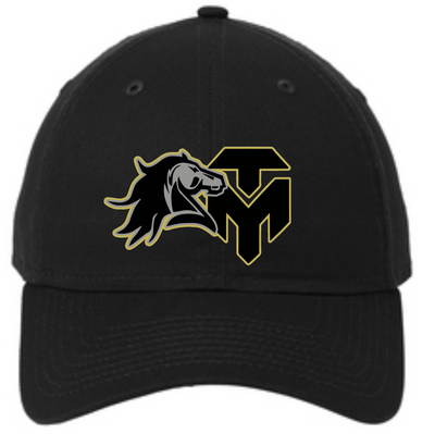 Trinity Mustangs - NE201  New Era® - Adjustable Unstructured Cap