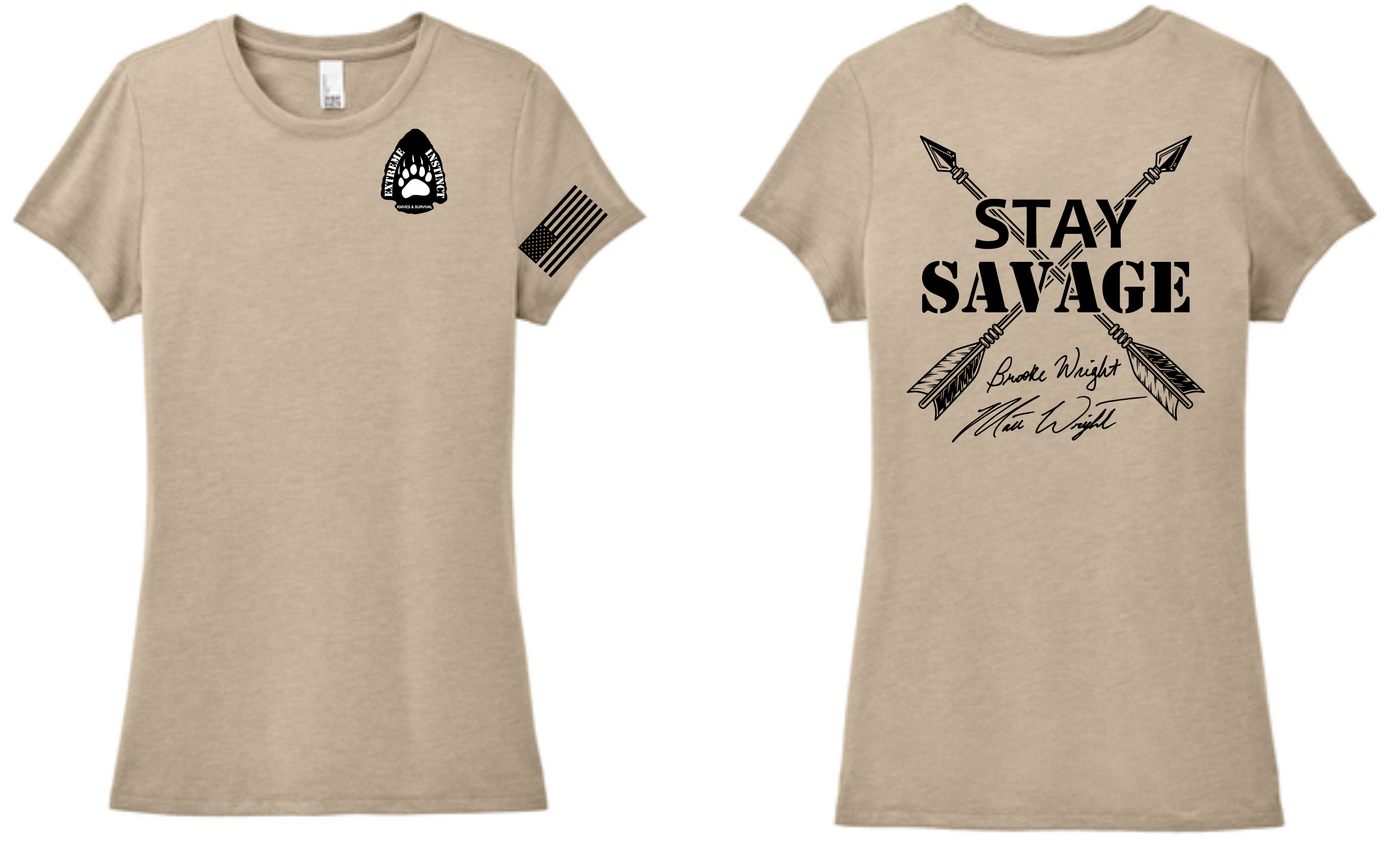 SAVAGE Signature T-Shirt (Ladies Cut)