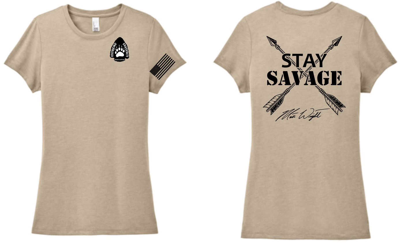 SAVAGE Signature T-Shirt (Ladies Cut)