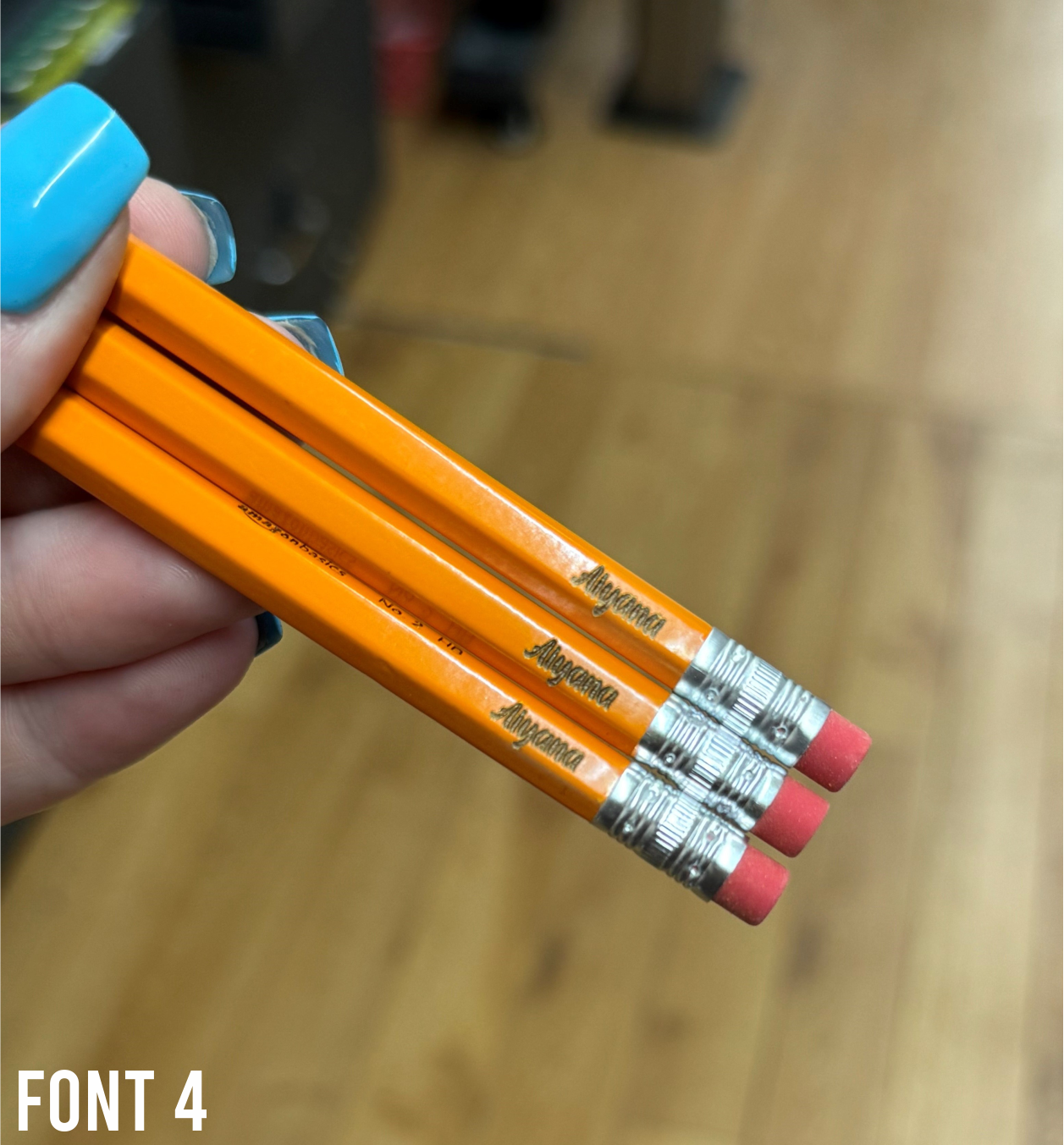 Engraved Pencils | Custom Engraved Personalized Pencils