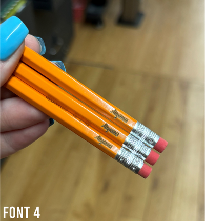 Engraved Pencils | Custom Engraved Personalized Pencils