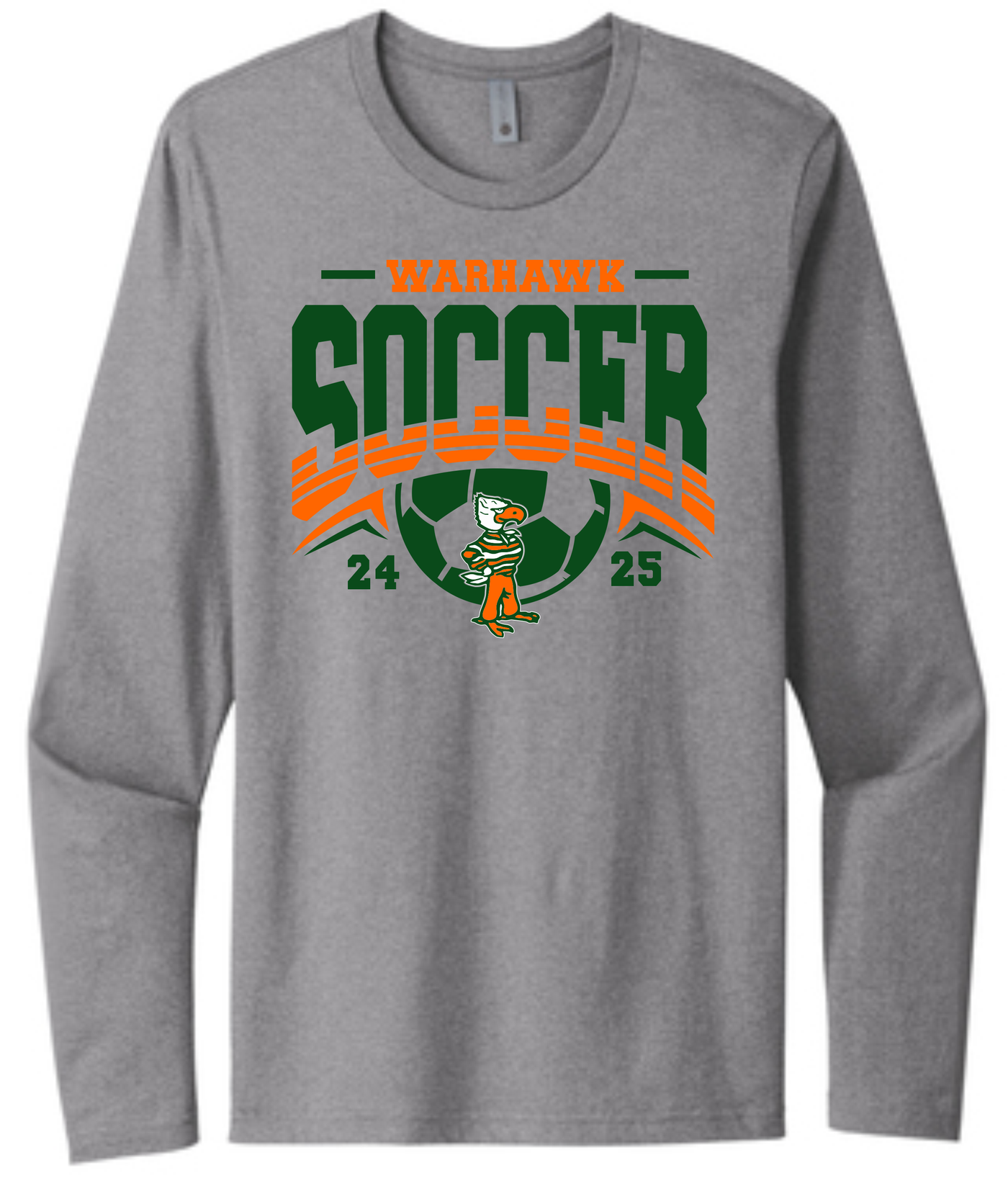 SHS Soccer - Long Sleeve Cotton T-Shirt Option #1