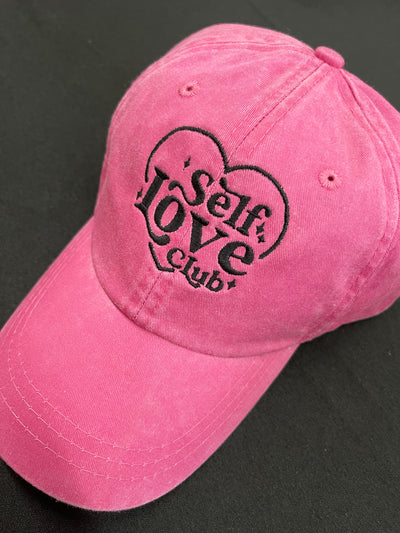 Self Love Club Embroidered Hat