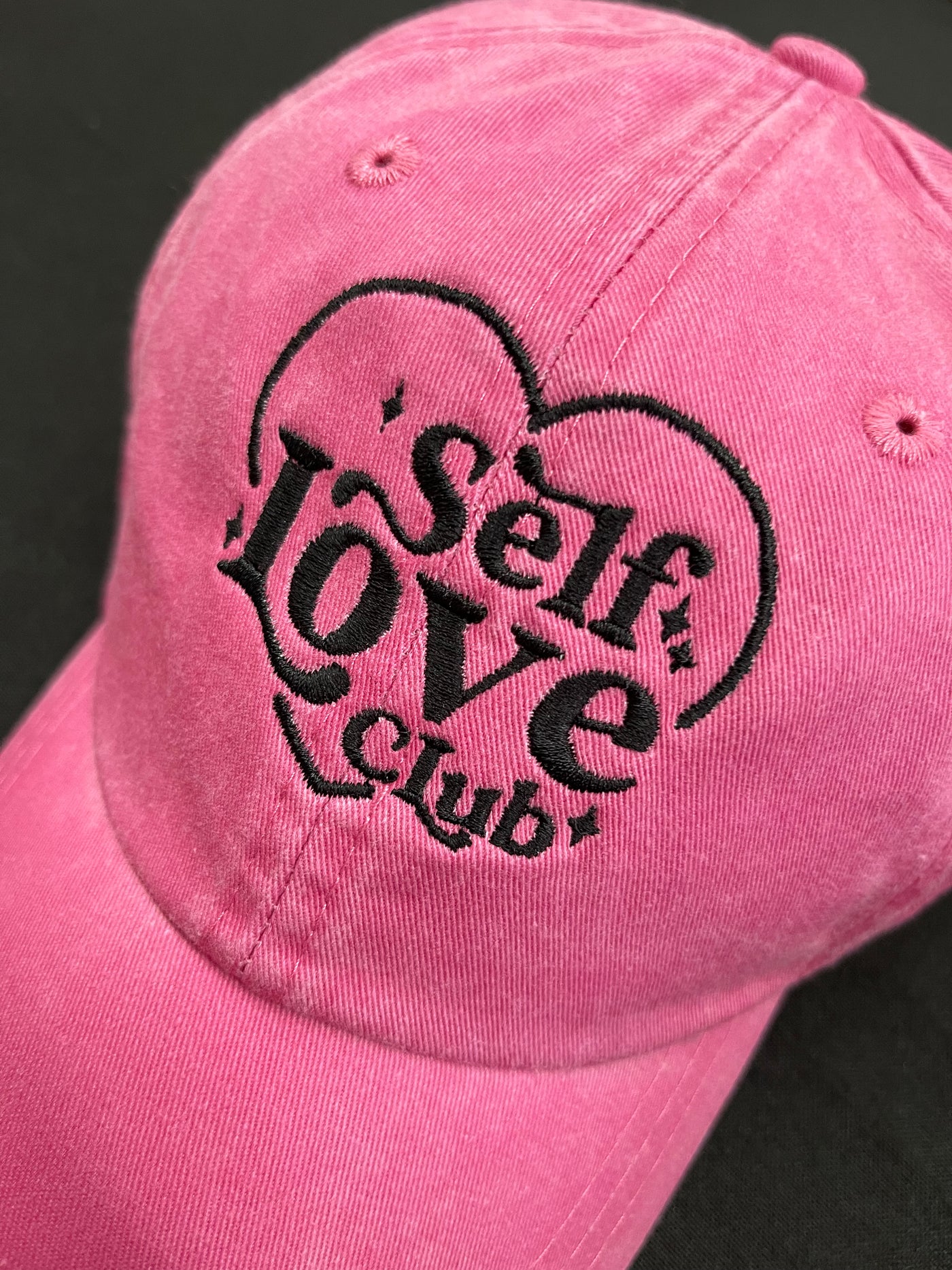 Self Love Club Embroidered Hat