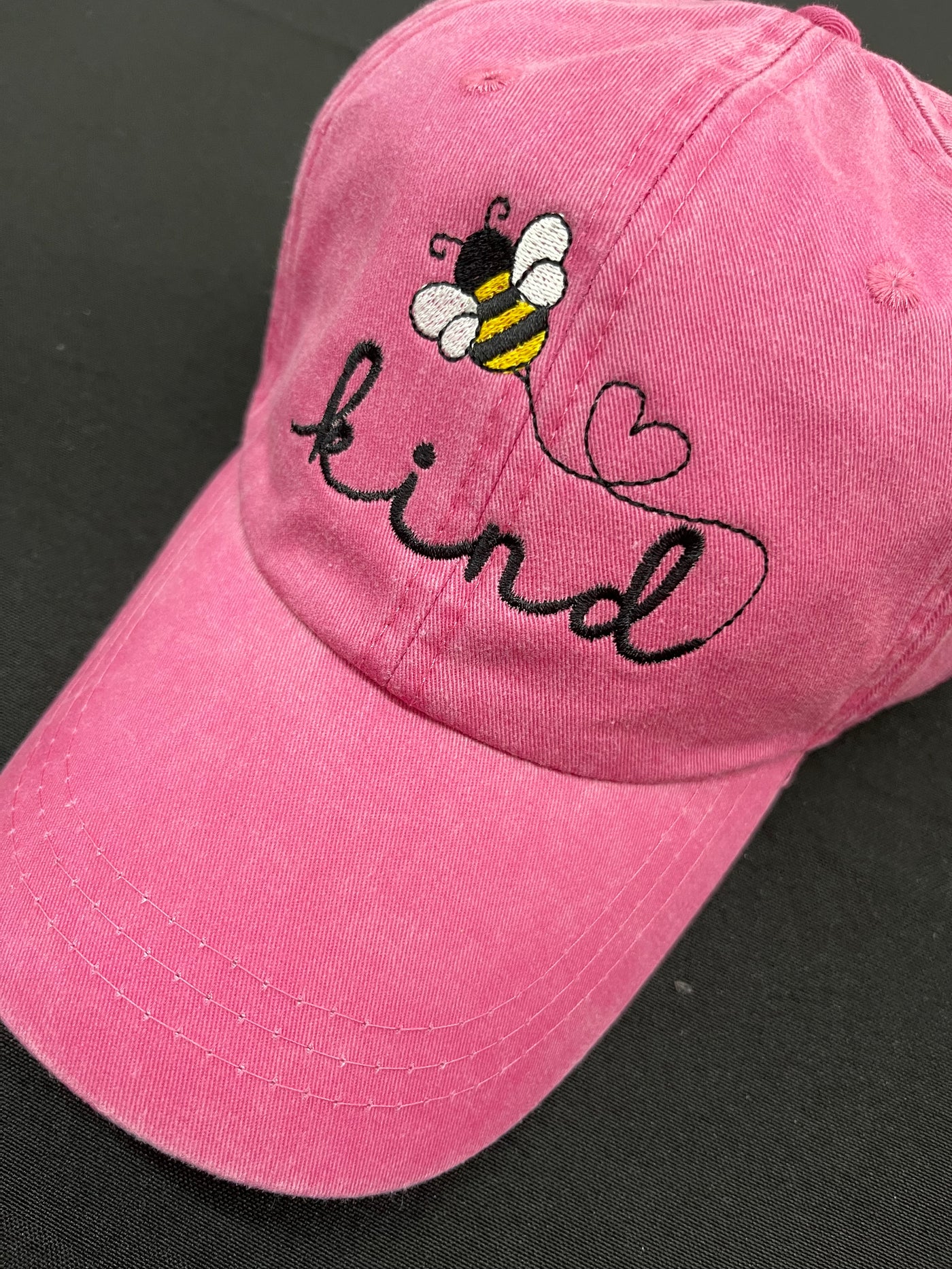 Bee 🐝 Kind Embroidered Hat