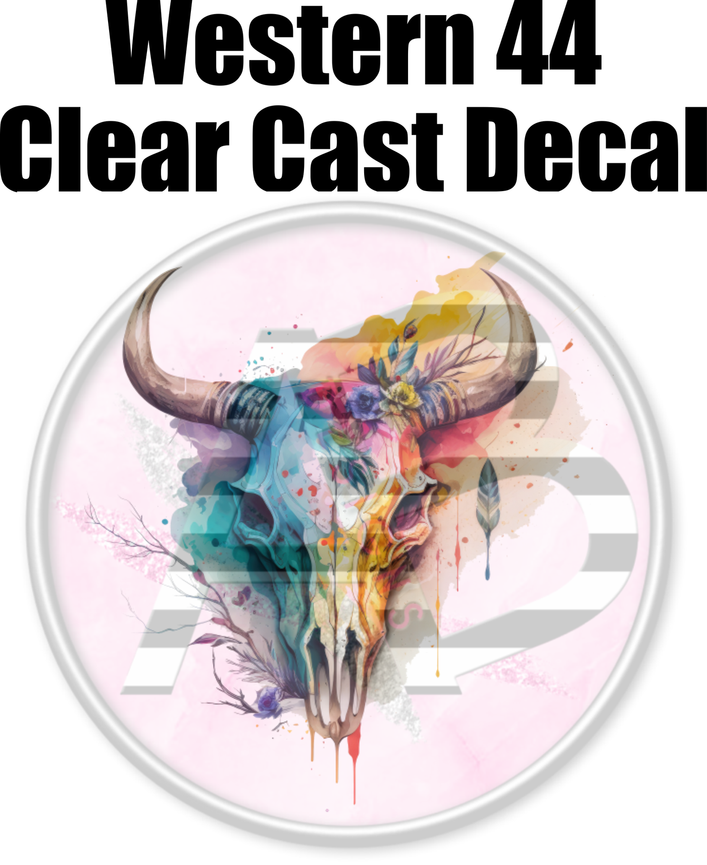 Western 44 - Clear Cast Decal-494