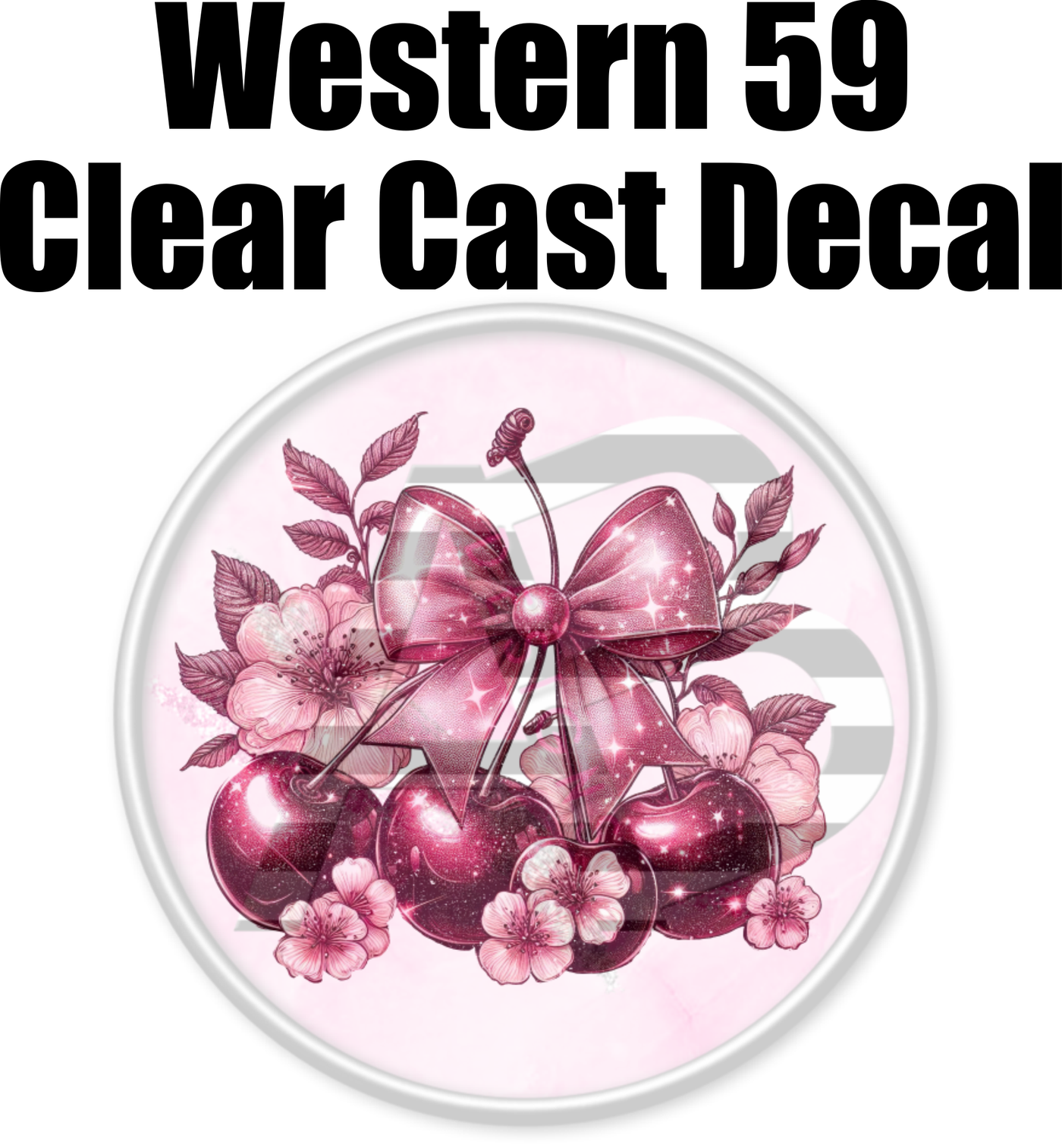 Western 59 - Clear Cast Decal-509