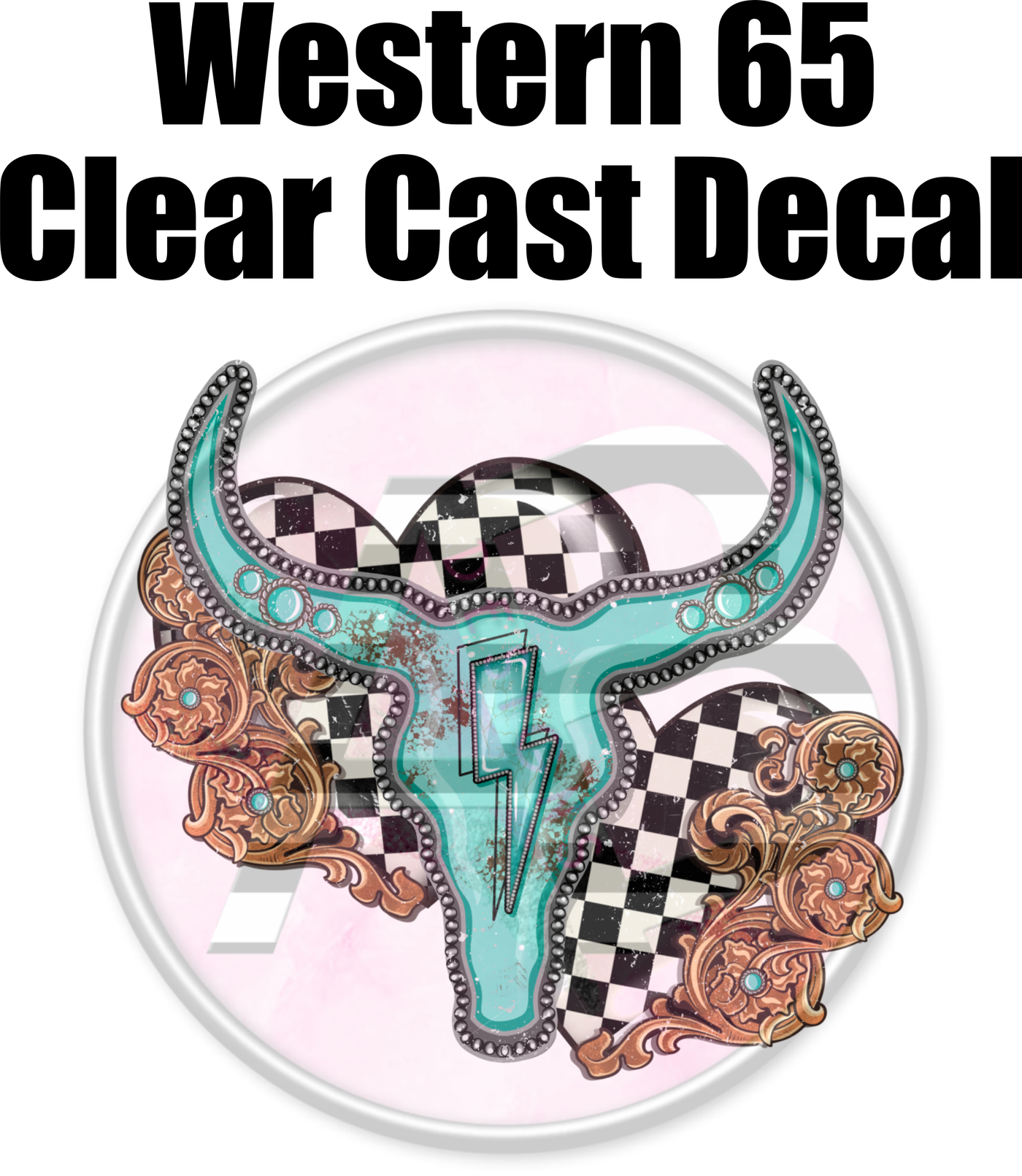 Western 65 - Clear Cast Decal-515