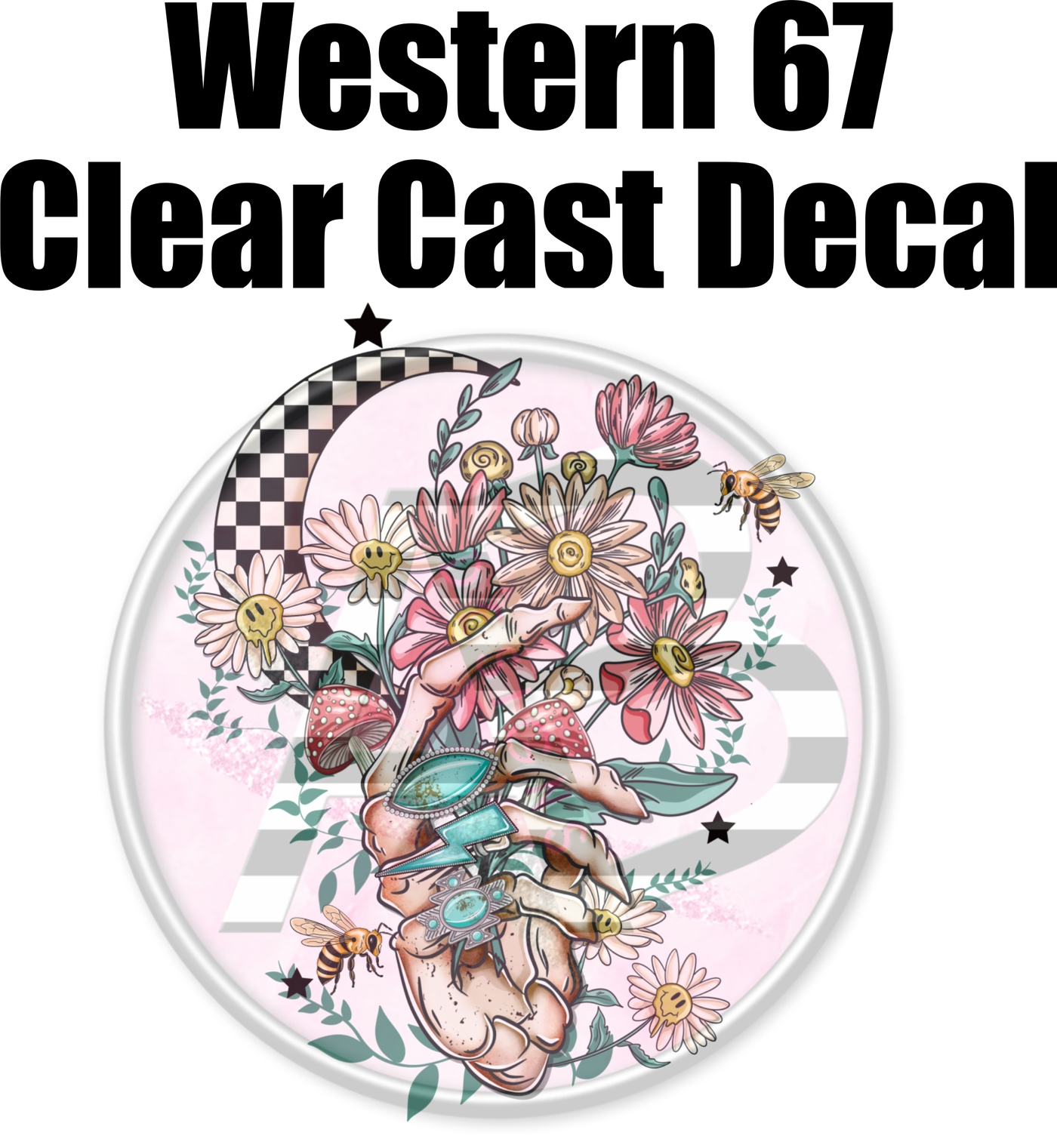 Western 67 - Clear Cast Decal-517