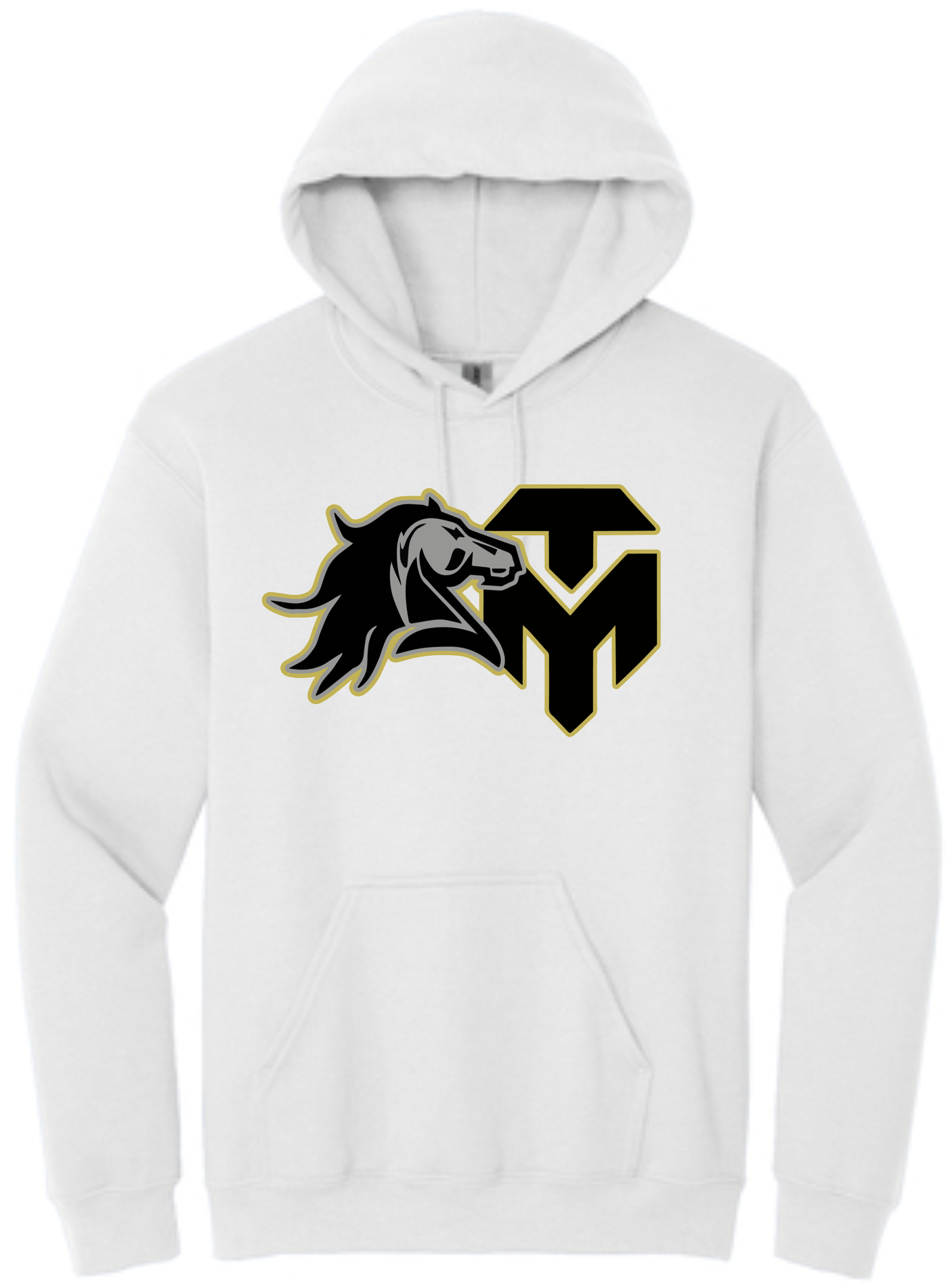 Trinity Mustangs - 18500 Gildan® - Heavy Blend™ Hooded Sweatshirt