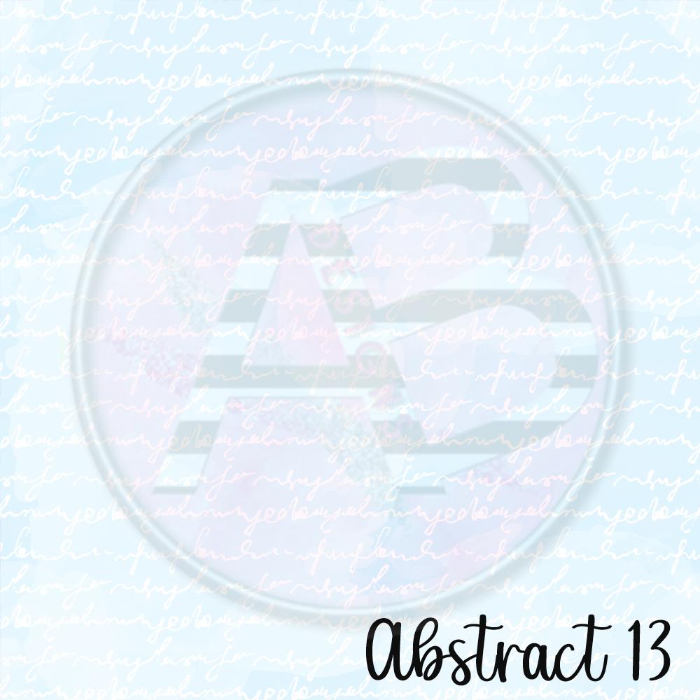 Adhesive Patterned Vinyl - Abstract 13