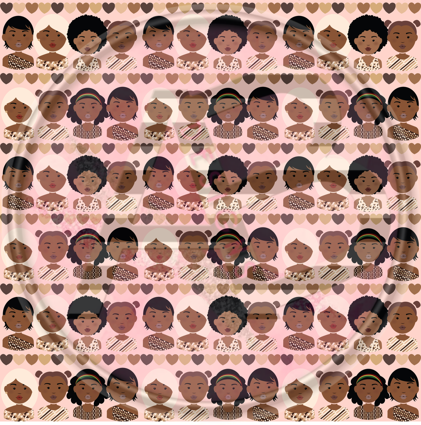 Adhesive Patterned Vinyl - Black Girl Magic 89