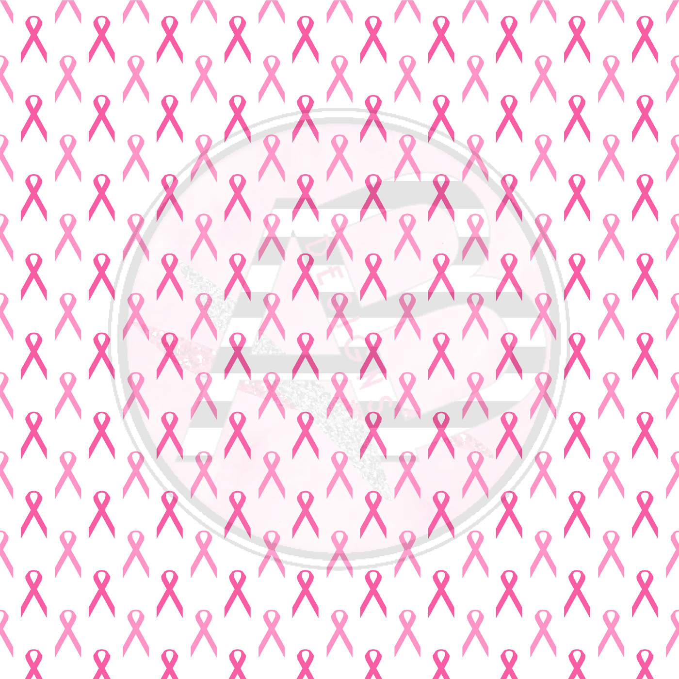 Adhesive Patterned Vinyl - Breast Cancer 4