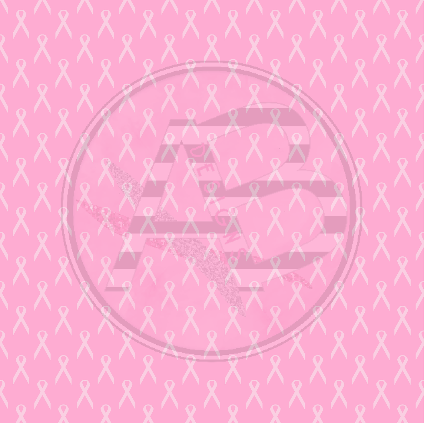 Adhesive Patterned Vinyl - Breast Cancer 5