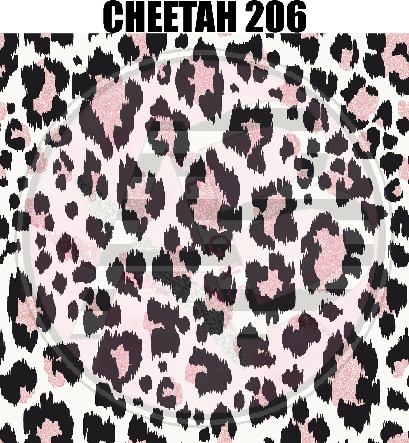 Adhesive Patterned Vinyl - Cheetah 206